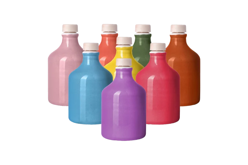 Bottiglie in ceramica - Monocolore